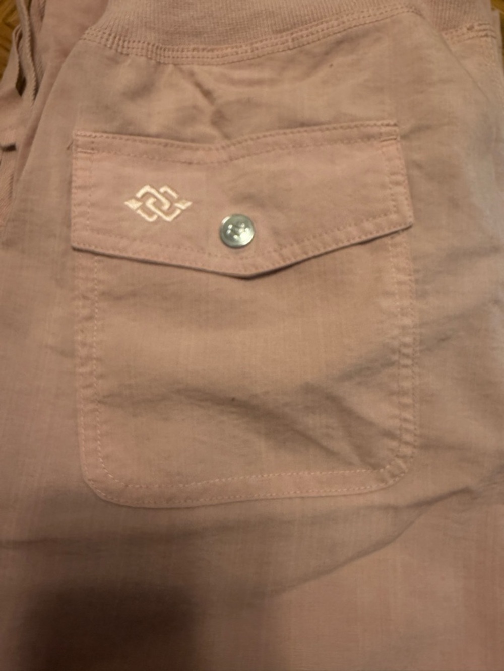 Mofiz gently used light cargo pants size L in pink - Picture 7 of 9